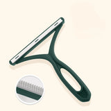 Pet Cat Hair Remover Brush Portable Silicone Comb Double-Sided Scraper for Cats Dog Sofa Clothes Home Cleaning Accessories