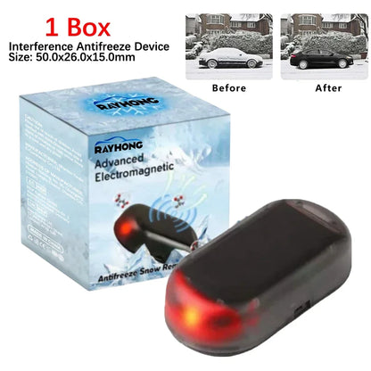 Solar Antifreeze Electromagnetic Molecular Windshield Car Snow Removal Instrument Window Glass Defogging & Defrosting & Deicing
