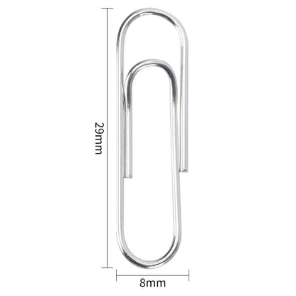 50/100/200PCS Metal Paper Clips Binding Clip Home Office Storage Supplies Anti Lost Mini Bookmark Planner Marking Paperclips