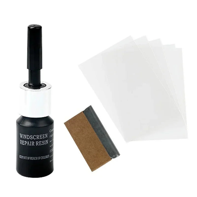 Car Glass Scratch Repair Fluid Agent Set  Windscreen Window Glass Nano Scratch Crack CrackResin Repair Agent Tools