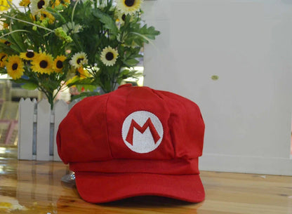 Game Super Mario Bros Luigi Plumber Cosplay Demo Hat Waluigi Wario Odyssey Cartoon Sunhat Halloween Party Hat Accessories Props