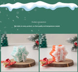 New Christmas Snowflake Aromatherapy Candle Hand-Made Romantic Atmosphere Creative Home Desktop Decorations With Gifts Ornaments