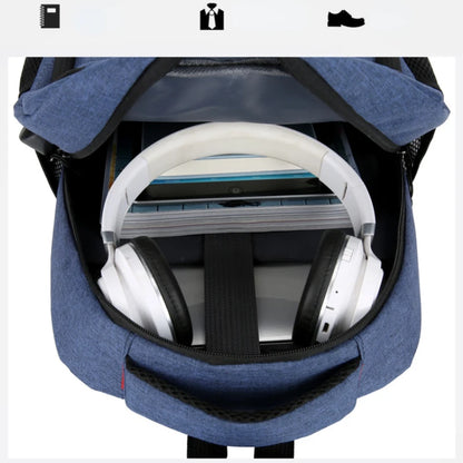 Mochila impermeable ultraligera para hombre, mochila para libros, mochila elegante para portátil de 15,6 pulgadas.