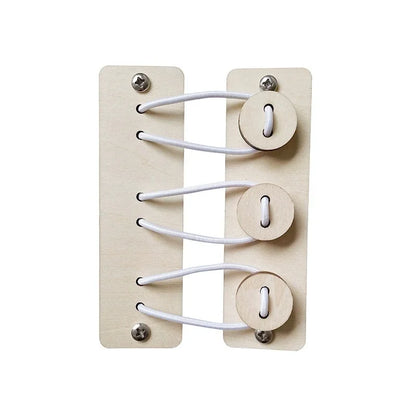 DIY Montessori  Busy Board Material Accessories Rainbow Card Water Pipe Aid Early Education Learning Skill Toy Wooden Toys Gifts