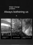 Fish Tank Siphon Vacuum Gravel Large Water exchanger Aquarium Sand Cleaning and Water Changing Cleaning Kit with Extension Tube