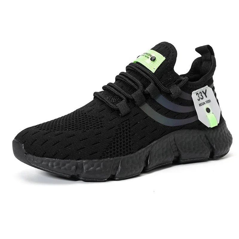 Men's Casual Sneakers Summer Breathable Sport Shoes Lightweight Outdoor Mesh Running Shoes Athletic Jogging Tennis Walking Shoes