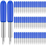Lâminas de substituição para Roland Cricut, faca cortador, lâmina para ferramentas elétricas, corte plotter, 30 graus, 45 graus, 60 graus