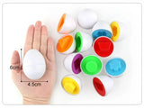 Eggs Screws 3D Puzzle Montessori Learning Education Math Toys Kids Shape Match Smart Game For Children Educational Easter Gifts