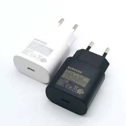 For Samsung Charger 25W Super Fast Charging Adapter 1.8M Type C Cable For Galaxy S20 S21 S22 S23 S24 Ultra Z Flip Fold 6 5 4 3 2