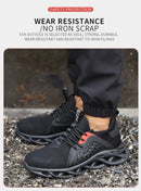 Men Safety Footwear Indestructible Shoes Sneakers Steel Toe Protective Boots Anti-smash Anti-puncture Work Safety Anti-slip Shoe