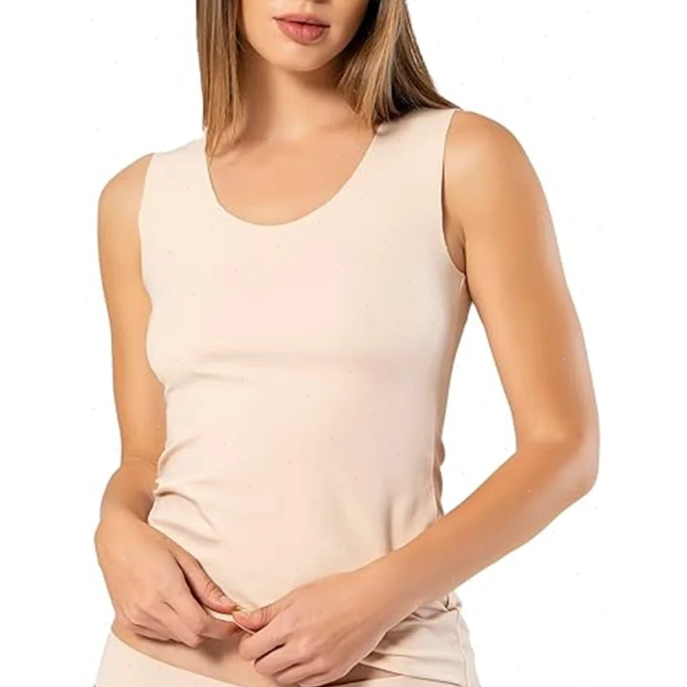 Summer Women Tank Tops Ice Silk Seamless Vest  Female Thin Breathable Sleeveless Shirts Slim Camisoles Undershirts Black M-4XL