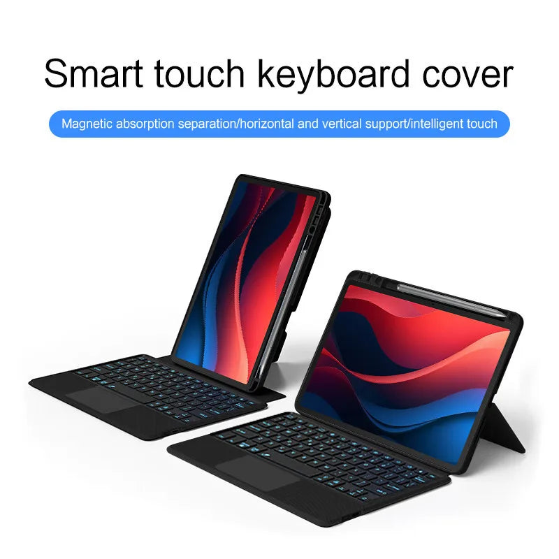 Keyboard for Redmi Pad Pro 12.1 2024 SE 11inch 2023 for Xiaomi Pad 6 11 5 Pro 11inch Tablet Case Backlit Trackpad Split Cover