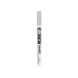 Fine tip permanent Paint Marker Pen DIY Paint Metallic Pen Permanent Gold SILVER Marker Touch Up,School Model Painting