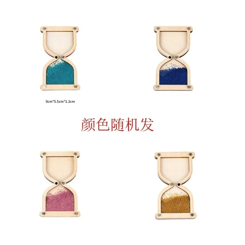 DIY Montessori  Busy Board Material Accessories Rainbow Card Water Pipe Aid Early Education Learning Skill Toy Wooden Toys Gifts