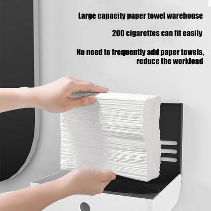 interhasa! Toilet Paper Towel Dispenser Toilet Paper Holder Hand Towel Dispenser Tissue Dispenser Luxury for Bathroom Kitchen