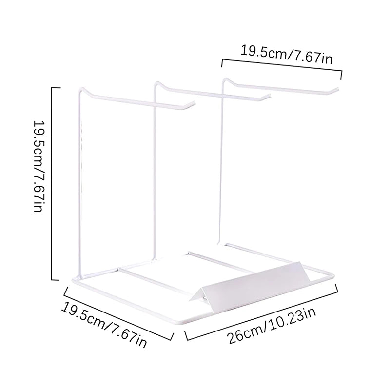 Iron Jewelry Display Stand Desktop Sundries Storage Holder Jewelry Rack For Necklace Bracelets Earrings Rings Headbands