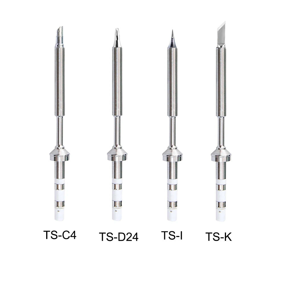Puntas de repuesto para soldador Pine64 TS100 TS101. Varios modelos de punta para soldador eléctrico Pinecil V2, serie TS, BC2 ILS.