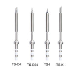 Puntas de repuesto para soldador Pine64 TS100 TS101. Varios modelos de punta para soldador eléctrico Pinecil V2, serie TS, BC2 ILS.