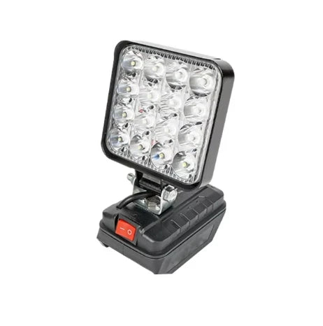 Luz LED para batería Makita de 4 pulgadas, foco portátil inalámbrico para trabajo al aire libre, pesca, herramienta de emergencia de mano 