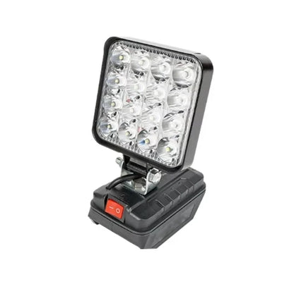 Luz LED para batería Makita de 4 pulgadas, foco portátil inalámbrico para trabajo al aire libre, pesca, herramienta de emergencia de mano 