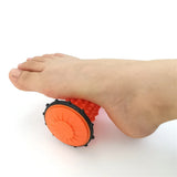 Masajeador de pies con rodillo para aliviar la fascitis plantar y el dolor de arco del pie en el talón, masajeador de reflexología para la espalda, piernas, manos y músculos relajantes.