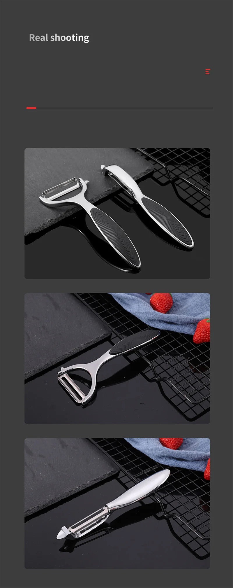 Stainless Steel Peelers & Zesters Multifunctional Vegetable Fruits Peeler Potato Carrot Grater Cutter Household Kitchen Gadgets