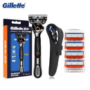 Gillette Fusion 5 Proglide Power Razor for Man Manual Shaver Flexball Beard Precision Clean Safety Straight Shaving Machine