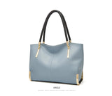 FOXER Genuine Leather Lady's Handbag Elegant Luxury Design Women Shoulder Bag Large Capacity Tote Bag Best Gift for Mom, Wife
