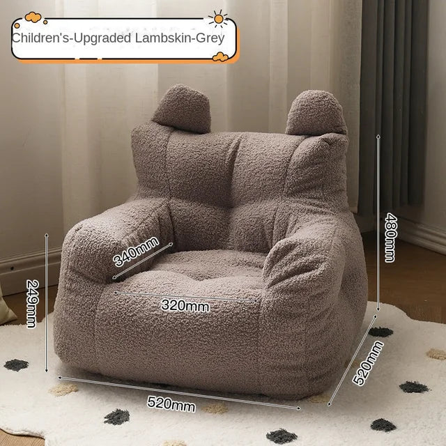 K-STAR - Bonito sofá perezoso para hombres y mujeres, miniasiento informal para niños, ideal para leer, para bebés y niños, envío directo 2024 
