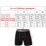 4pcs Set Mid-Long Boxer Shorts Men's Underwear Male Underpants for Men Homme Boxershorts Slips Soft Panties Brand Sexy