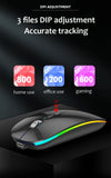 Bluetooth Mouse for Asus ZenBook 14 UX433 Vivobook Flip 14 12" M420 R211 Laptop PC Wireless Mouse Rechargeable Mute Gaming Mouse