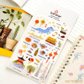 Suatelier City Stickers Korea Scrapbooking DIY Deco Sticker Junk Journal Supplies Planner Diary Photo Album Craft Material