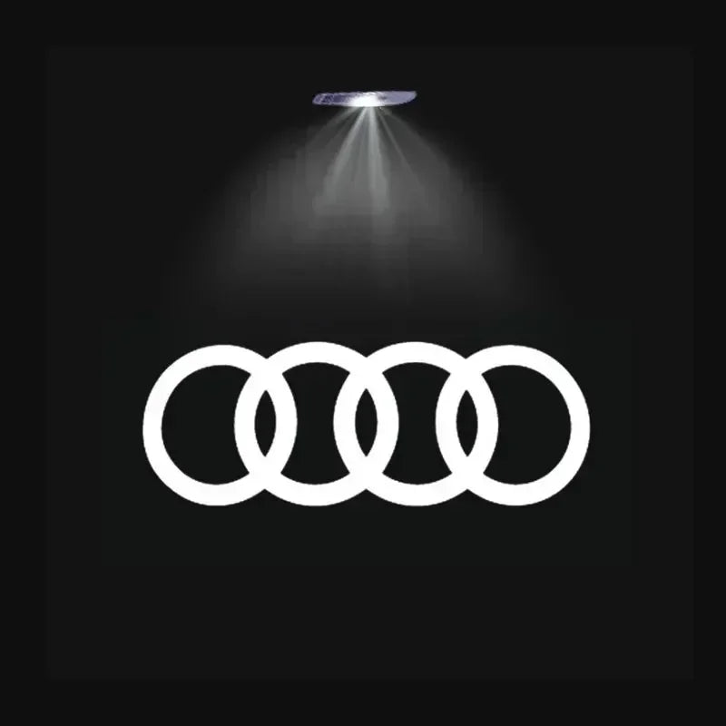 Audi A3 A4 B8 8P 8V A6 C7 A5 Q5 B7 B6 B9 SLINE QUTTRO RS Q3 Q7 S3 S4 S5 S6 S8 Car Door Welcome Light Led HD Projector Lamp