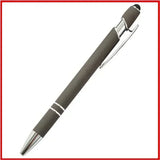 50pcs Light Metal Ballpoint Pen Touch Screen Pen Office School Advertising Pen Custom Logo Text Engraving Laser Engraving