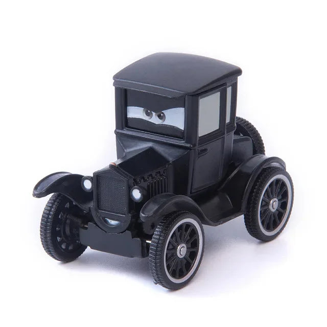 Disney Pixar Cars Toys Racing Lightning McQueen Jackson Storm Mater Sheriff 1:55 Diecast Model Car Toy Children Birthday Gift