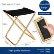 Mini banco de camping portátil, silla plegable ultraligera, taburete Pony para entusiastas del aire libre, lo último 
