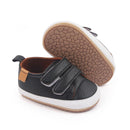 Zapatillas informales para bebé, primavera y otoño, suela suave de PU y TPR, antideslizantes, de alta calidad, superventas, 2023, nueva moda para niños pequeños de 0 a 12 meses.