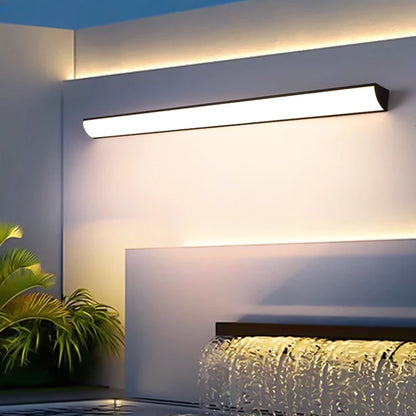 Outdoor wall lamp waterproof and rust proof hallway stairs garden walls balcony doors LED lights modern wall lights