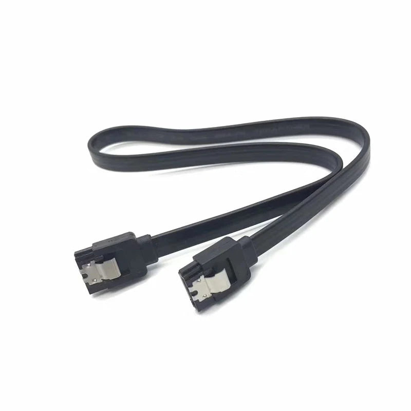 40/50cm Sata3.0 Solid State Hard Disk Serial Data Cable Multi-Color Multi-Spec Flexible Sata Hard Disk Fast Transmission Cable