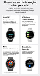 GT5 Pro Smart Watch Men's Women 466*466 HD Screen Bluetooth Call Smartwatch GPS Map Compass Sports Fitness Smartwatch 2025 New