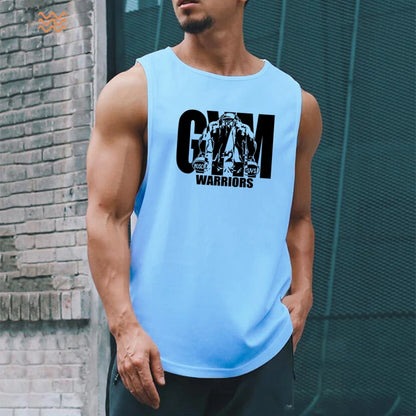 Summer Mesh Quick Dry Gym Fitness Tank Tops Men's Casual Moisture Wicking Bodybuilding Sleeveless Shirt Workout Muscle Vests