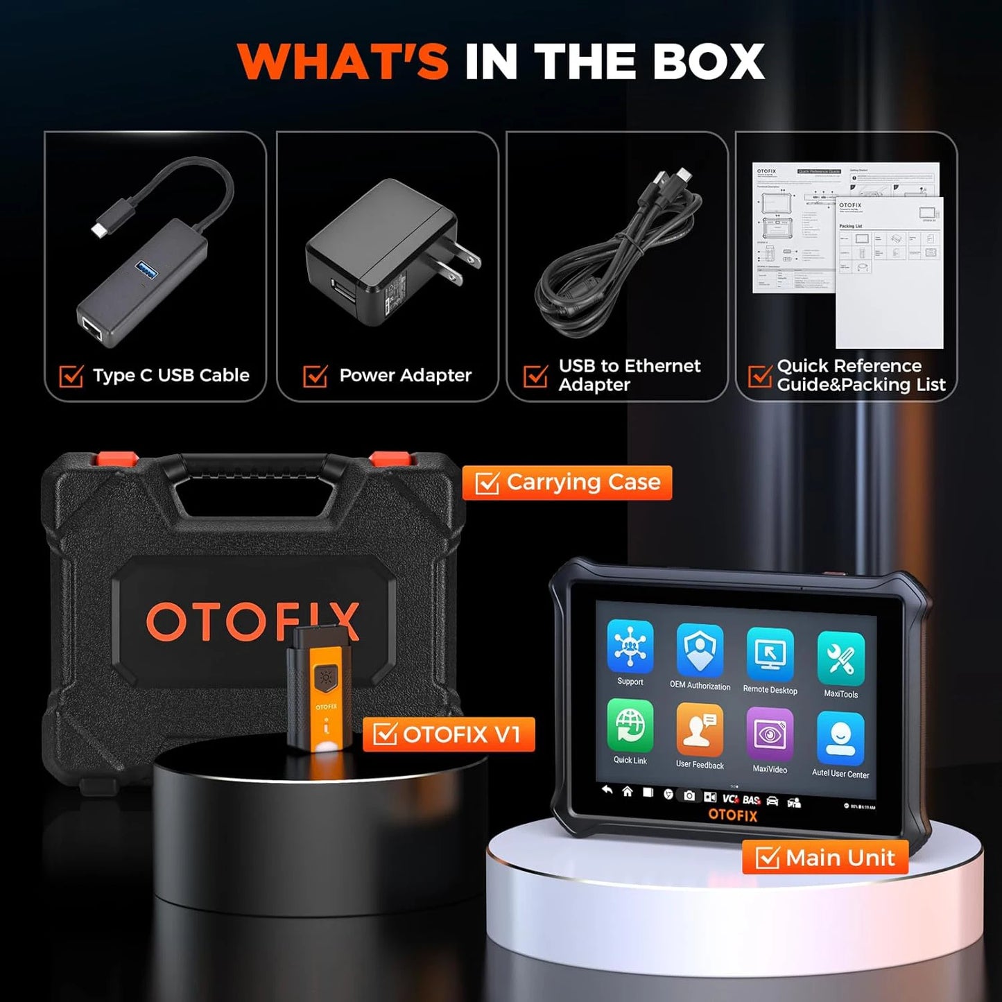 Escáner OBD2 automotriz OTOFIX D1 Lite, actualización de 2 años, control bidireccional, herramienta de escaneo de diagnóstico de todos los sistemas FCA SGW CAN FD y DoIP