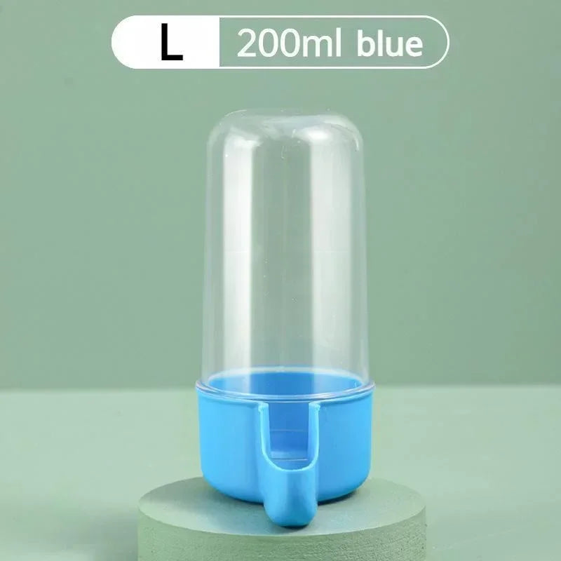 Bird Water Drinker Feeder Waterer with Clip Pet Bird Supplies Dispenser Bottle Drinking Cup Bowls for Pet Parrot Cage
