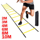 Agility Ladder Nylon Straps Soccer Football Speed ​​Training Ladder Equipment Sports Fitness Running Warm-Up Training Ladder Tool