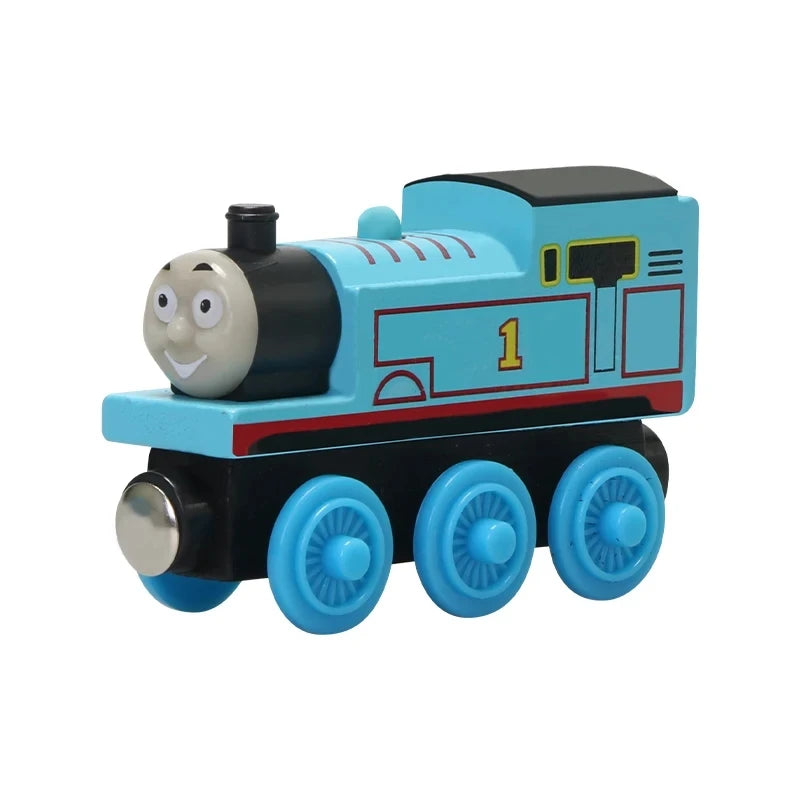 Thomas And Friends Wooden Trains Magnetic Connectable Track Trains Toys Handel Molley Lady Diesol Oliver Donald Educational Toys