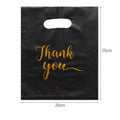 Thank You Plastic Gift Bags, Wedding, Birthday, Guest, Gift Wrap, Small Business, Candy, Pastry Store Packaging, 100 Pcs, 50 Pcs, 10Pcs 
