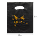 Thank You Plastic Gift Bags, Wedding, Birthday, Guest, Gift Wrap, Small Business, Candy, Pastry Store Packaging, 100 Pcs, 50 Pcs, 10Pcs 