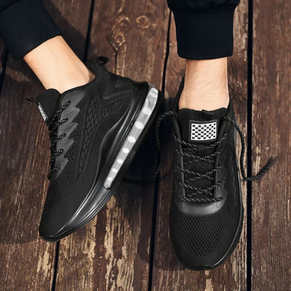 New Spring and Autumn Soft soled Running Men's Mesh Breathable Casual Sports Shoes Men's Coconut Trendy Shoes Men's Shoes