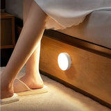 1 Luminária Noturna com Sensor de Movimento – Lâmpada LED Sem Fio para Quarto, Escada, Closet e Decoração de Ambientes
