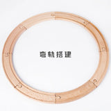 Wooden Train Track Toys Railway Rails Accessories Fit Thomas Train Road Connector Bridge Wood Railway Children Boy Christmas Gift
